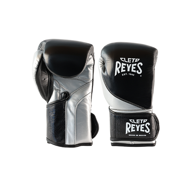 Cleto Reyes High Precision Boxing Training Gloves (BLACK/SILVER)