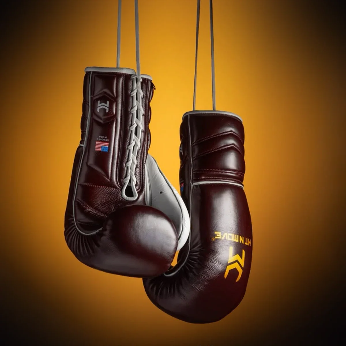 Hit N Move Vector Boxing Gloves (WINE)