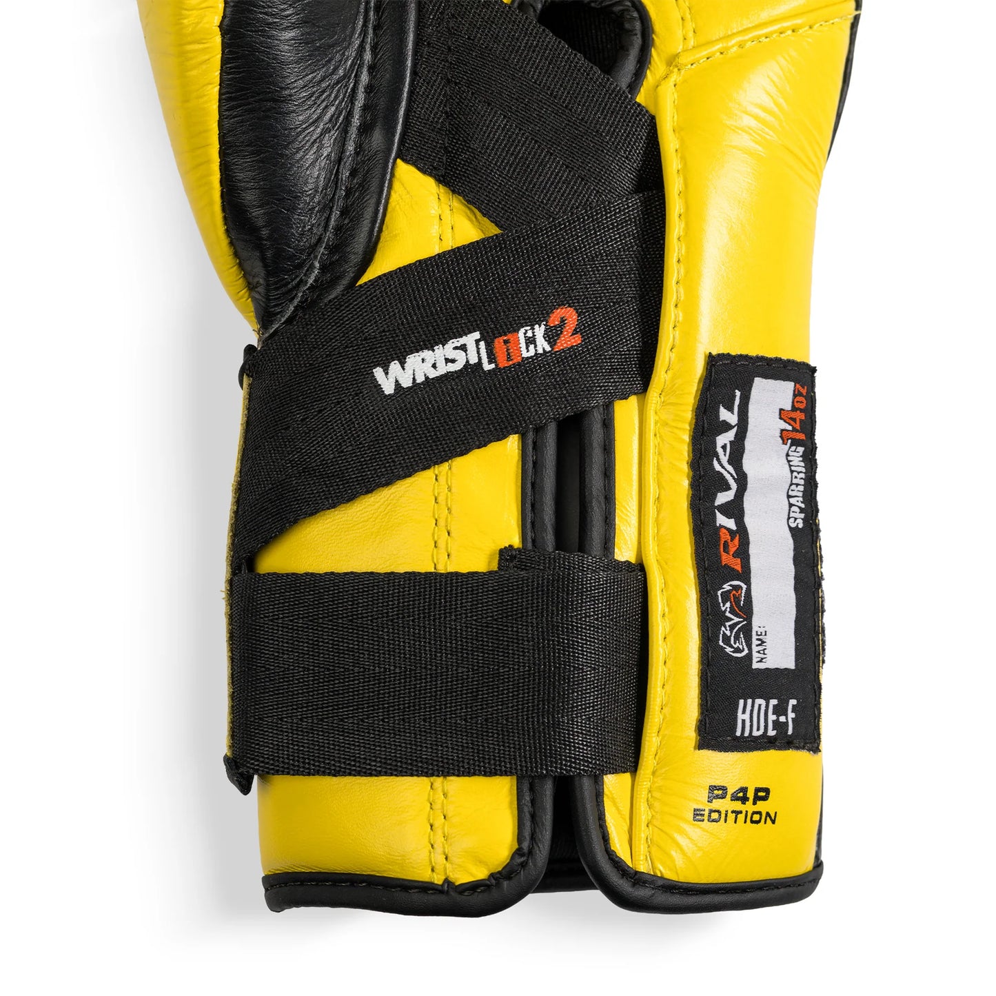 Rival RFX-Guerrero-V Sparring Gloves P4P Edition (BLACK/YELLOW)