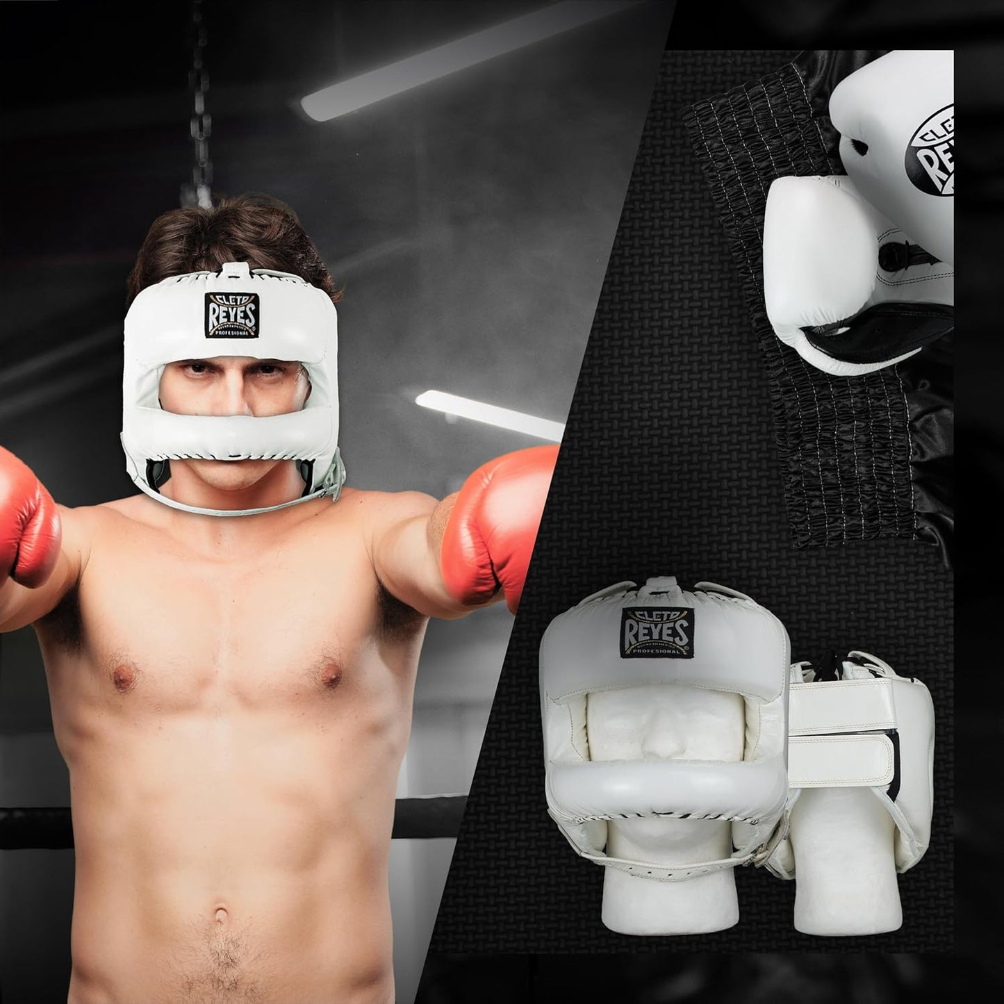 Cleto Reyes Redesigned Facebar Headgear (WHITE)