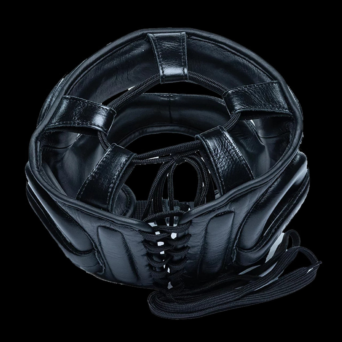 Hit N Move Air Armor Face Saver Headgear "VISION" (BLACK)