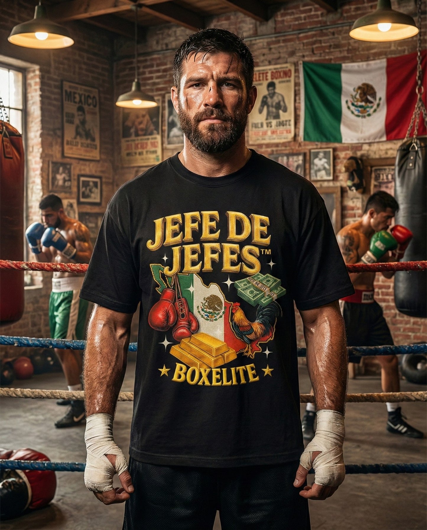 Box Elite Club Jefe de Jefes Boxing T-shirt