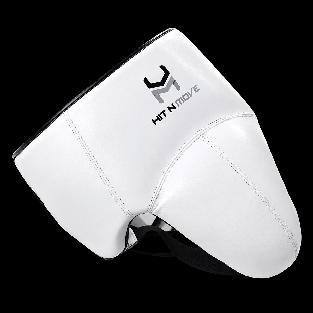 Hit N Move Groin Guard (WHITE/BLACK)