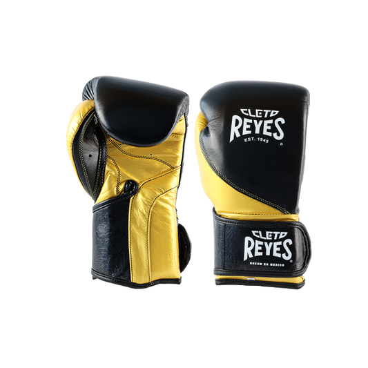 Cleto Reyes High Precision Boxing Training Gloves (BLACK/GOLD)