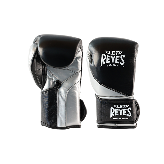 Cleto Reyes High Precision Boxing Training Gloves (BLACK/SILVER)