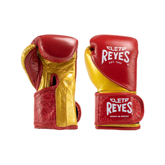 Cleto Reyes High Precision Boxing Training Gloves (RED/GOLD)