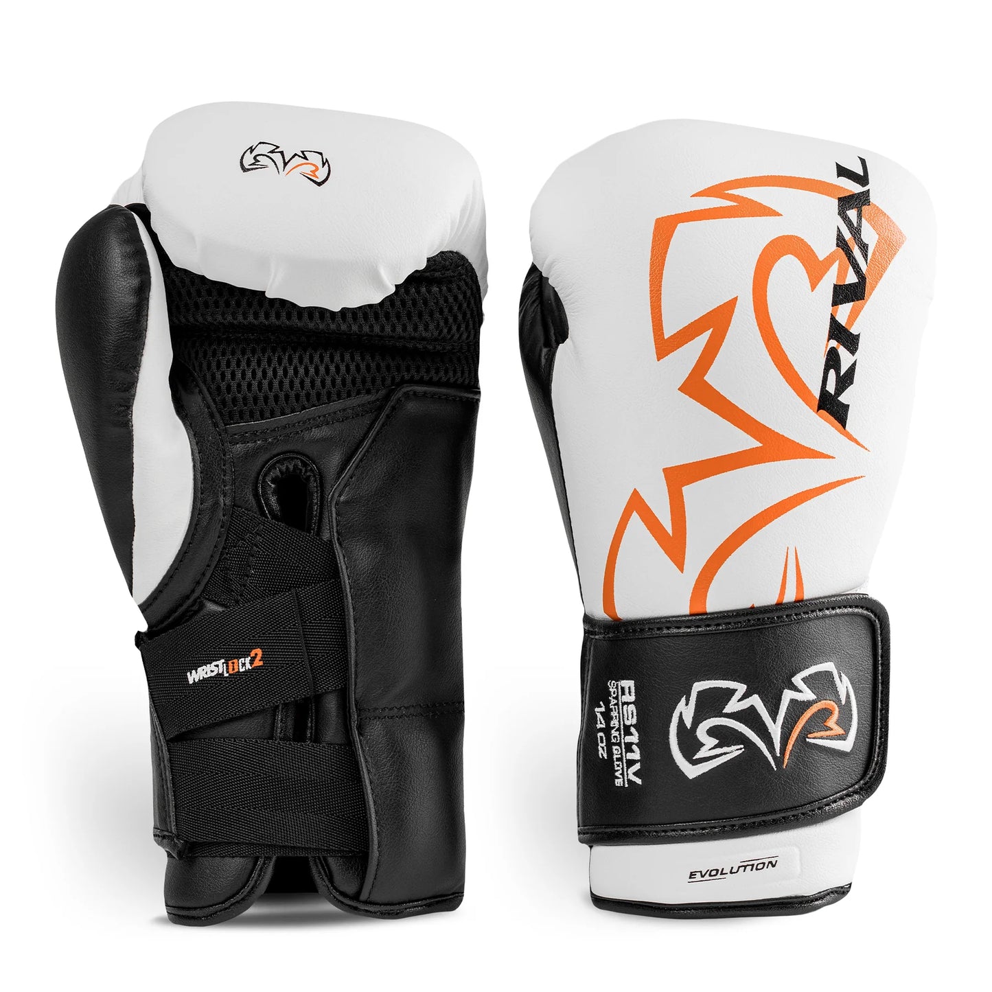 Rival RS11V Evolution Sparring Gloves (WHITE)