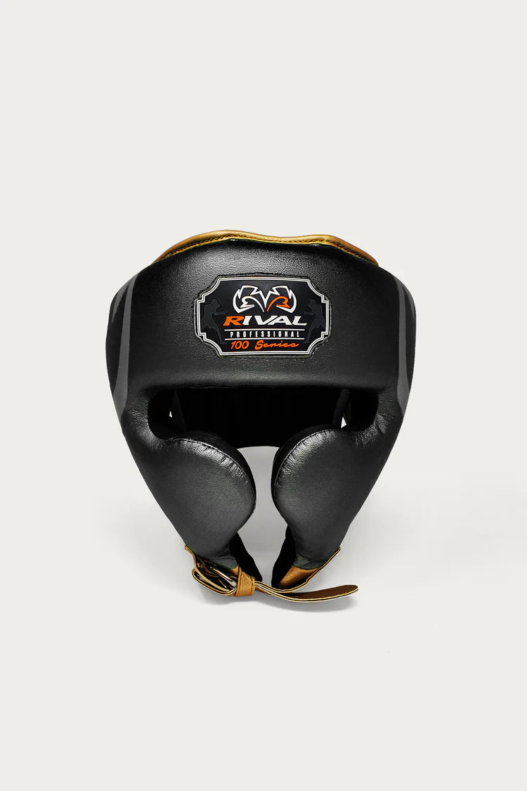Rival RHG100 Professional Headgear (BLACK/GOLD)
