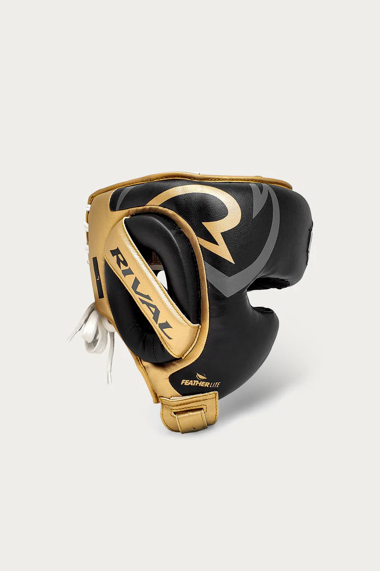 Rival RHG100 Professional Headgear (BLACK/GOLD)