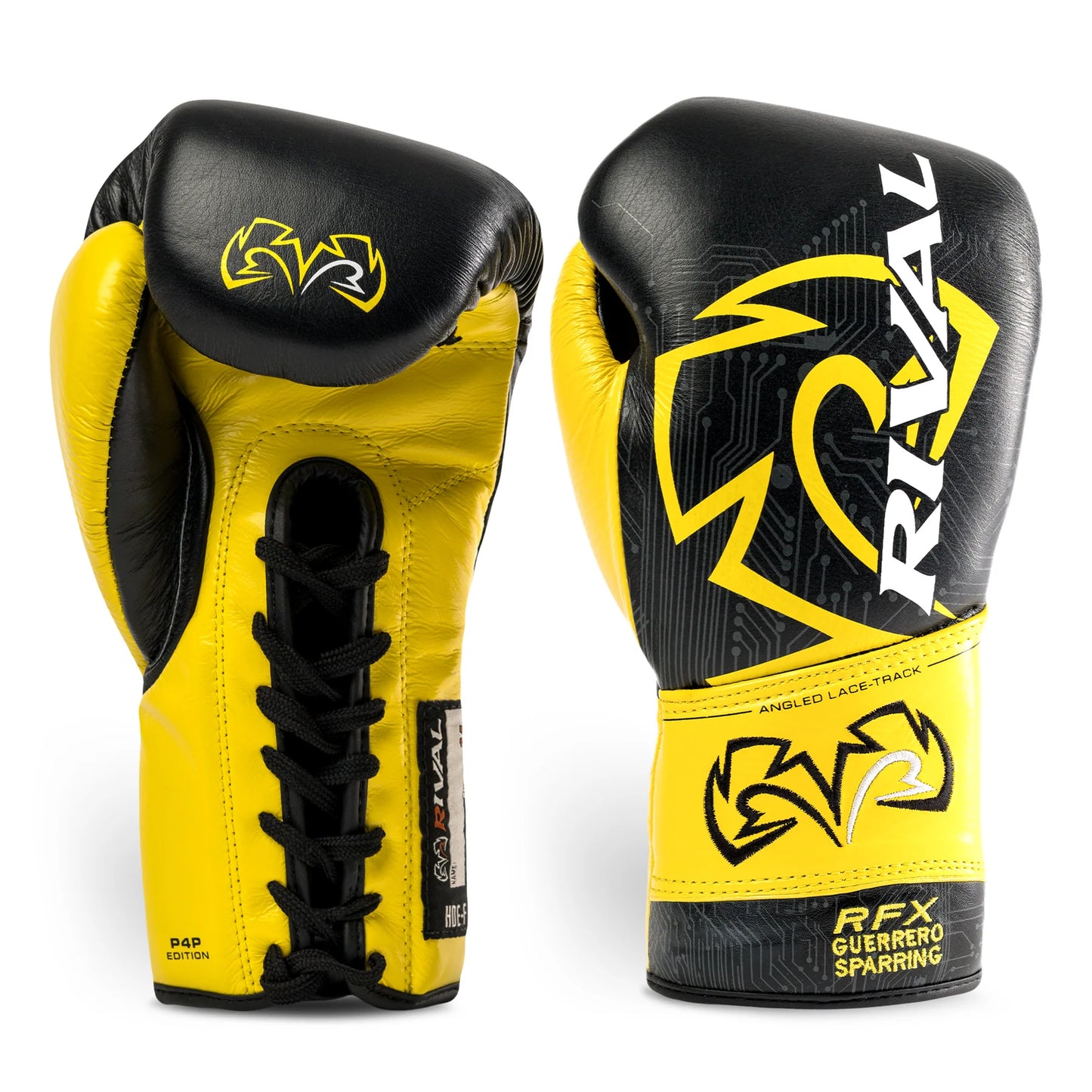 Rival RFX-Guerrero Sparring Gloves P4P Edition (BLACK/YELLOW)