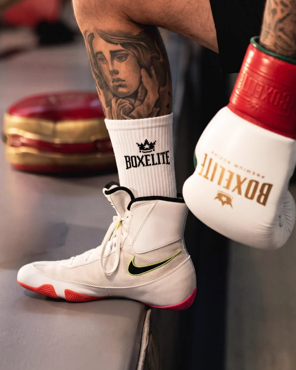 BoxElite Boxing Crew Socks (3x Pairs)