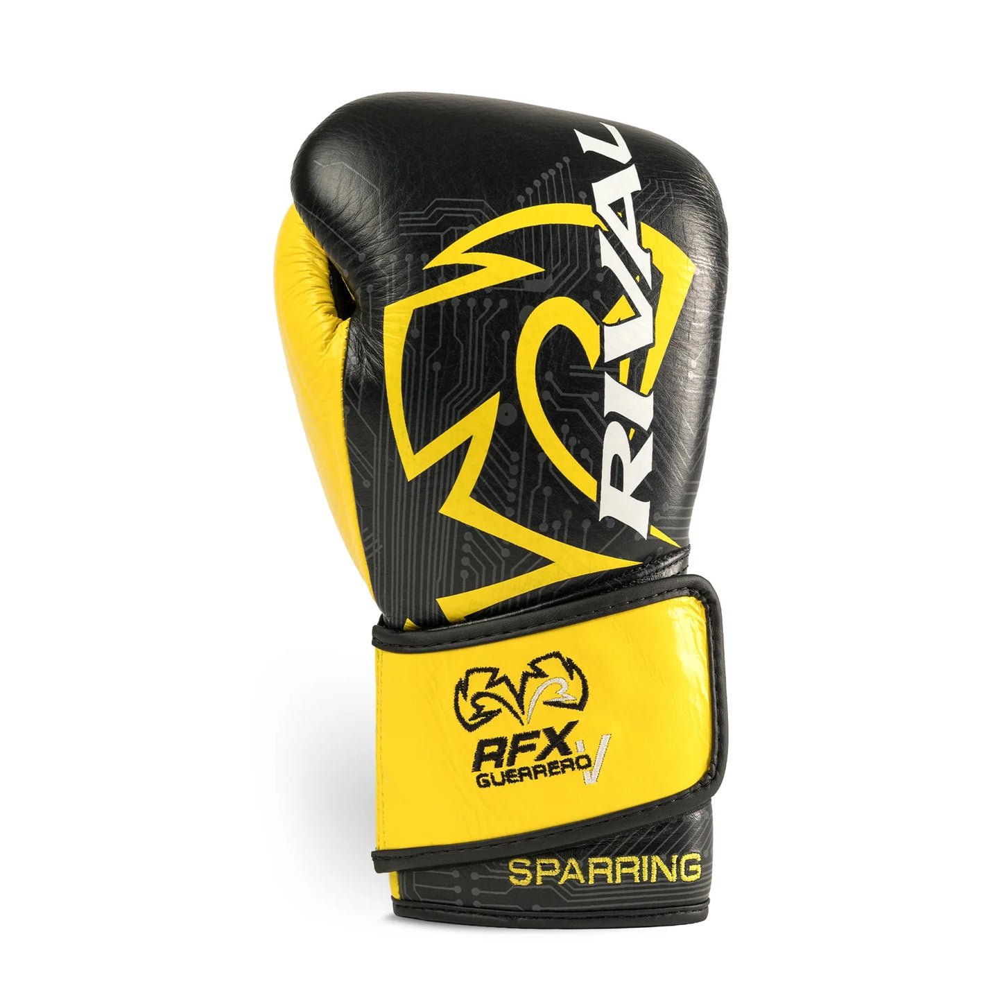 Rival RFX-Guerrero-V Sparring Gloves P4P Edition (BLACK/YELLOW)