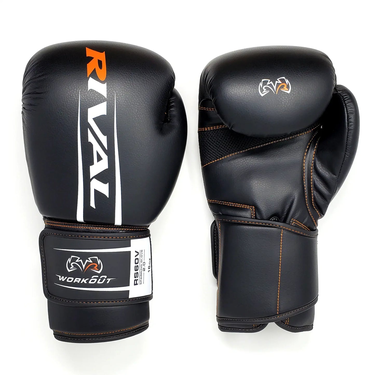 Rival RS60V Workout Sparring Gloves 2.0 (BLACK)