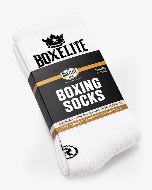 BoxElite Boxing Crew Socks (3x Pairs)
