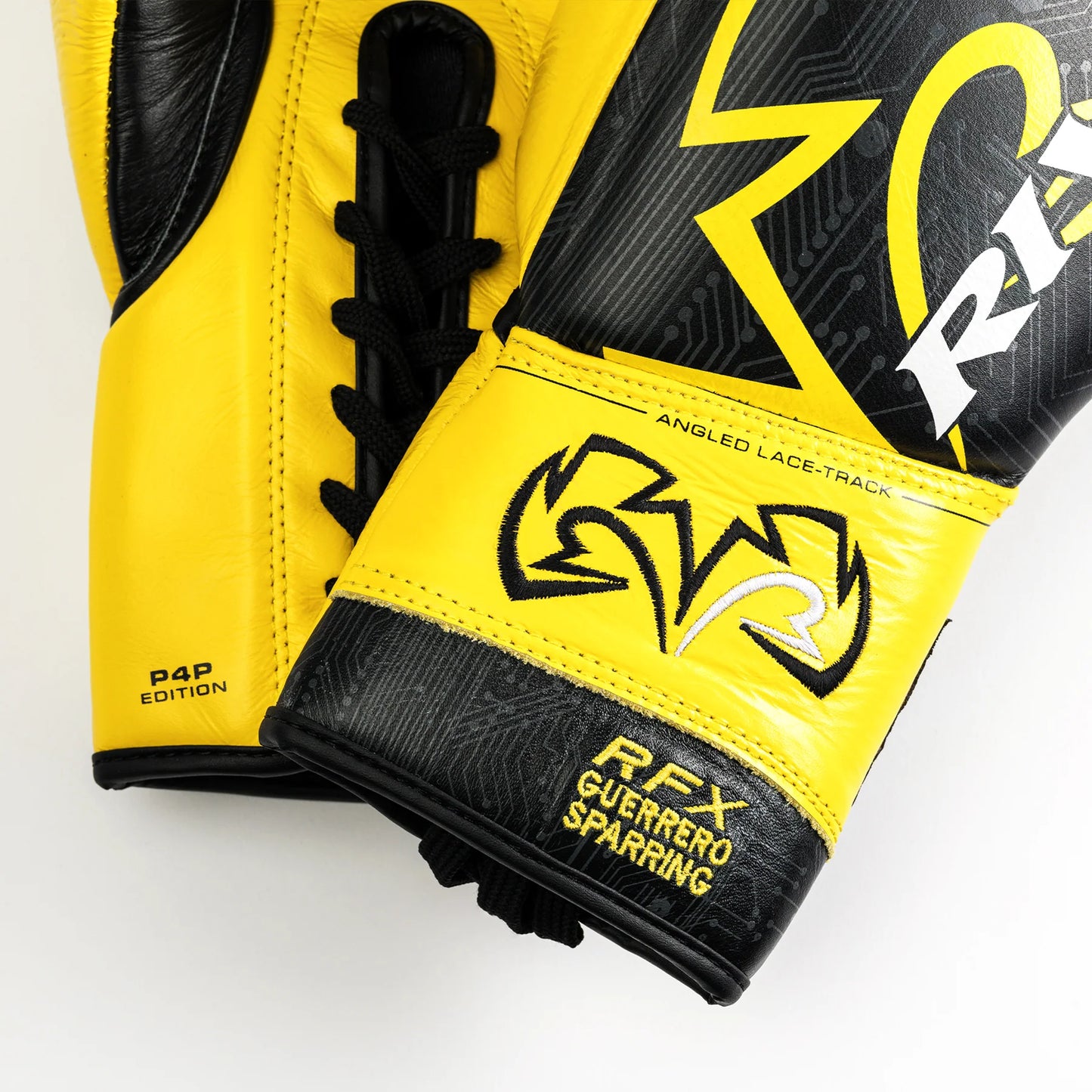 Rival RFX-Guerrero Sparring Gloves P4P Edition (BLACK/YELLOW)