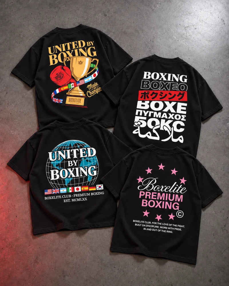 Boxelite Club United By Boxing Trophy Shirt