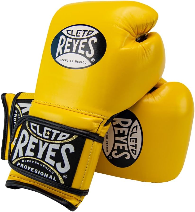 Cleto Reyes Hook and Loop Strap Gloves (YELLOW)