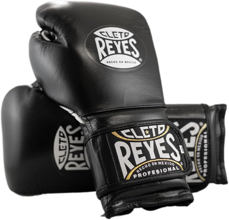 Cleto Reyes Hook and Loop Strap Gloves (BLACK)
