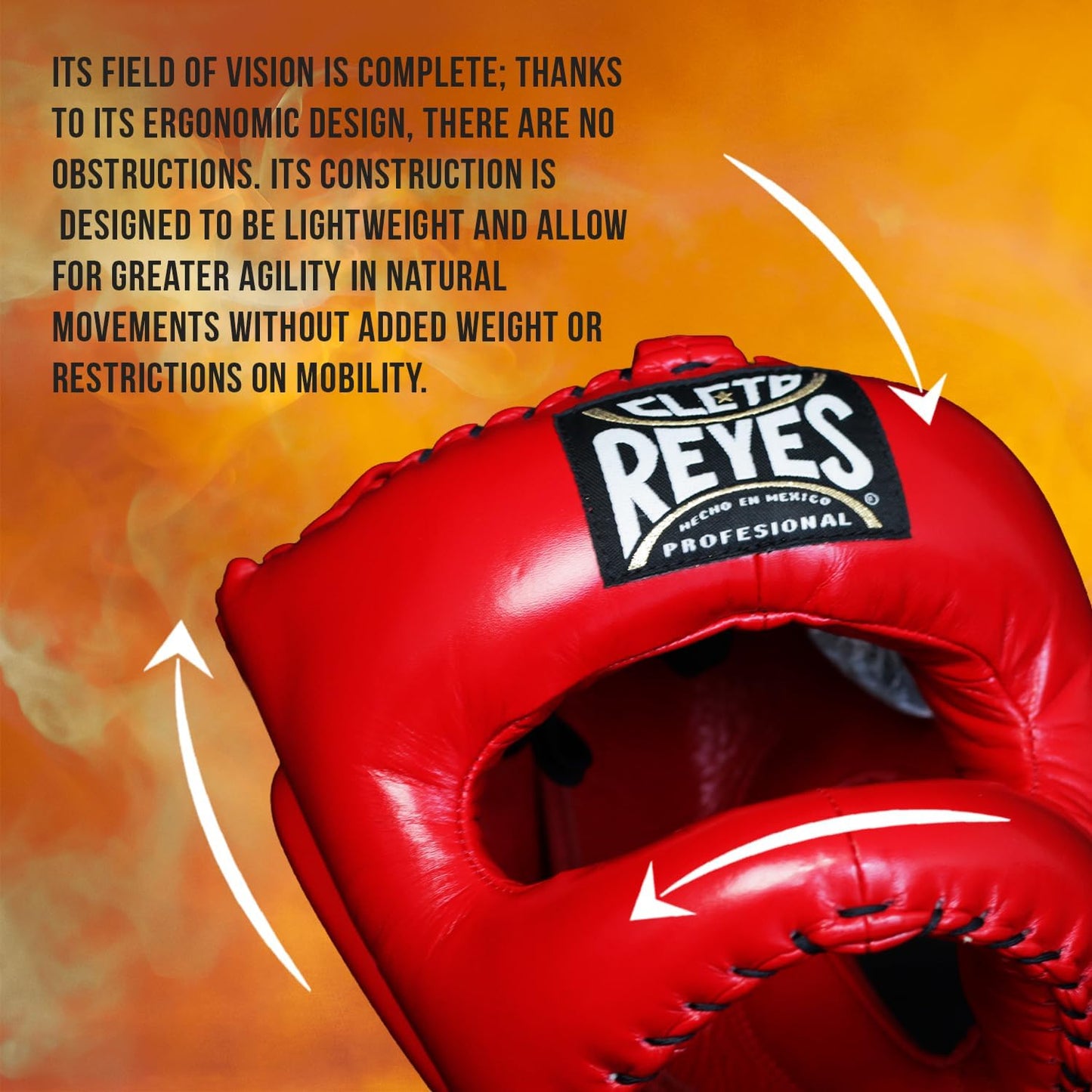 Cleto Reyes Traditional Facebar Headgear (RED)