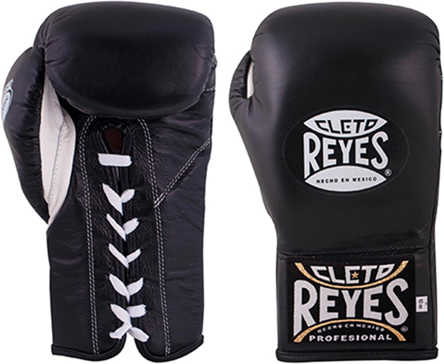 Cleto Reyes Safetec Professional Boxing Gloves (BLACK)