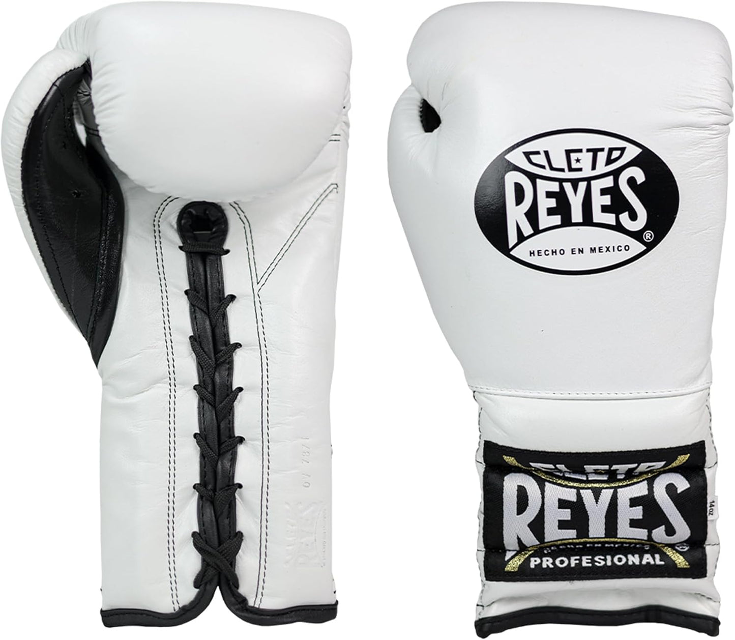 Cleto Reyes Traditional Lace Up Gloves (WHITE)