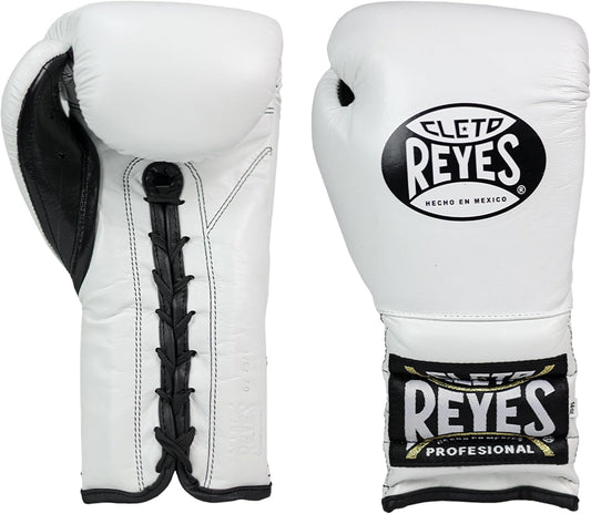 Cleto Reyes Traditional Lace Up Gloves (WHITE)