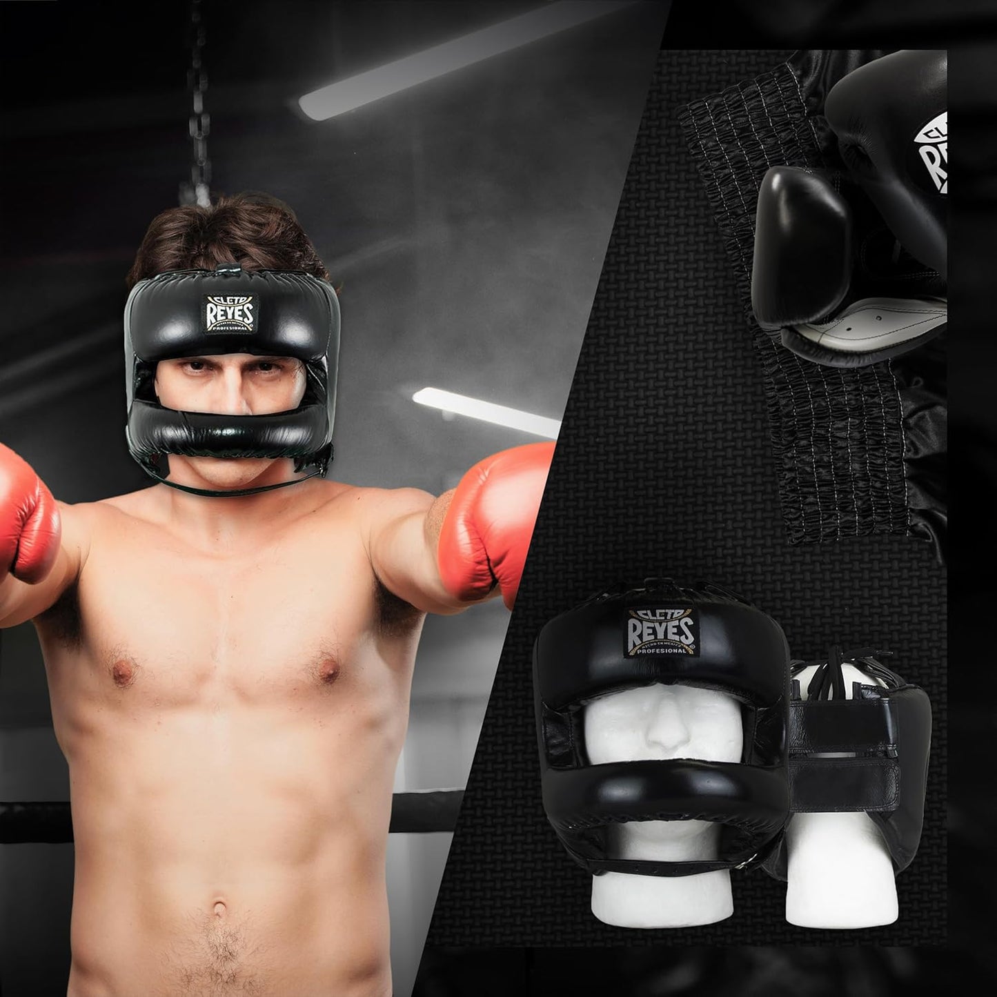Cleto Reyes Reyes Redesigned Facebar Headgear (BLACK)