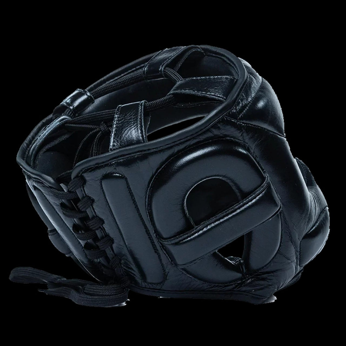 Hit N Move Air Armor Face Saver Headgear "VISION" (BLACK)