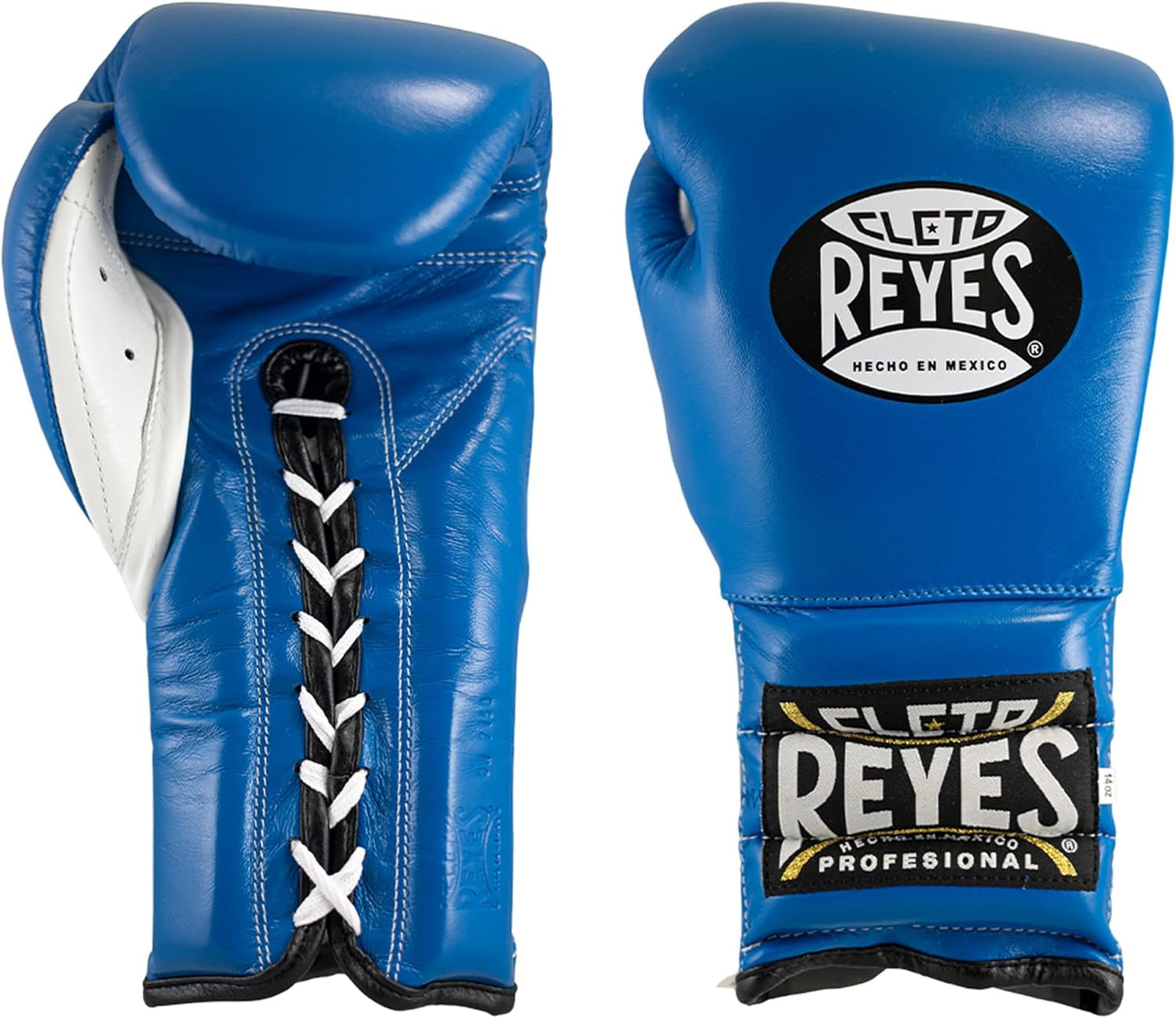 Cleto Reyes Traditional Lace Up Gloves (BLUE)
