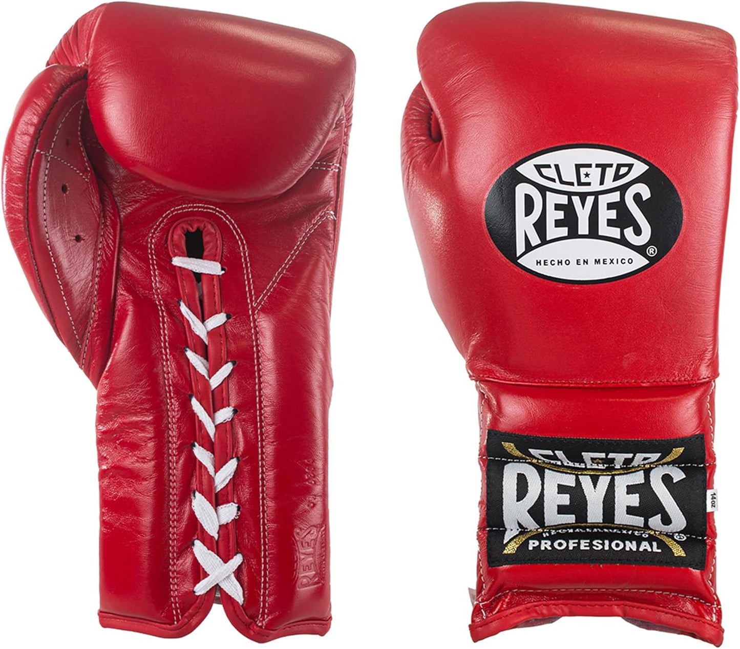 Cleto Reyes Traditional Lace Up Gloves (RED)
