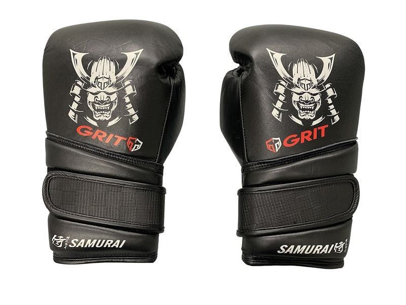 GRIT Samurai Boxing Gloves (Strap Type)