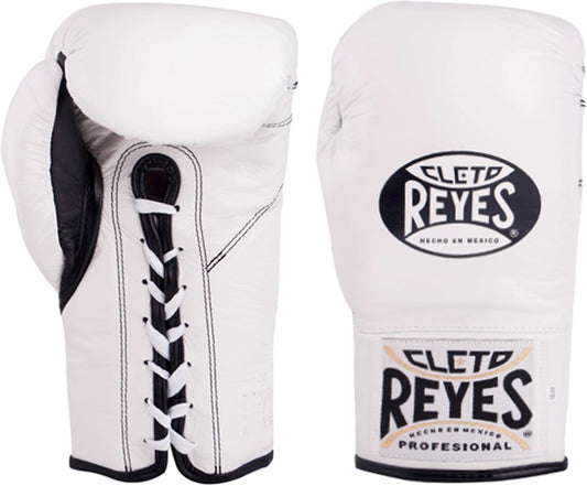 Cleto Reyes Safetec Professional Boxing Gloves (WHITE)
