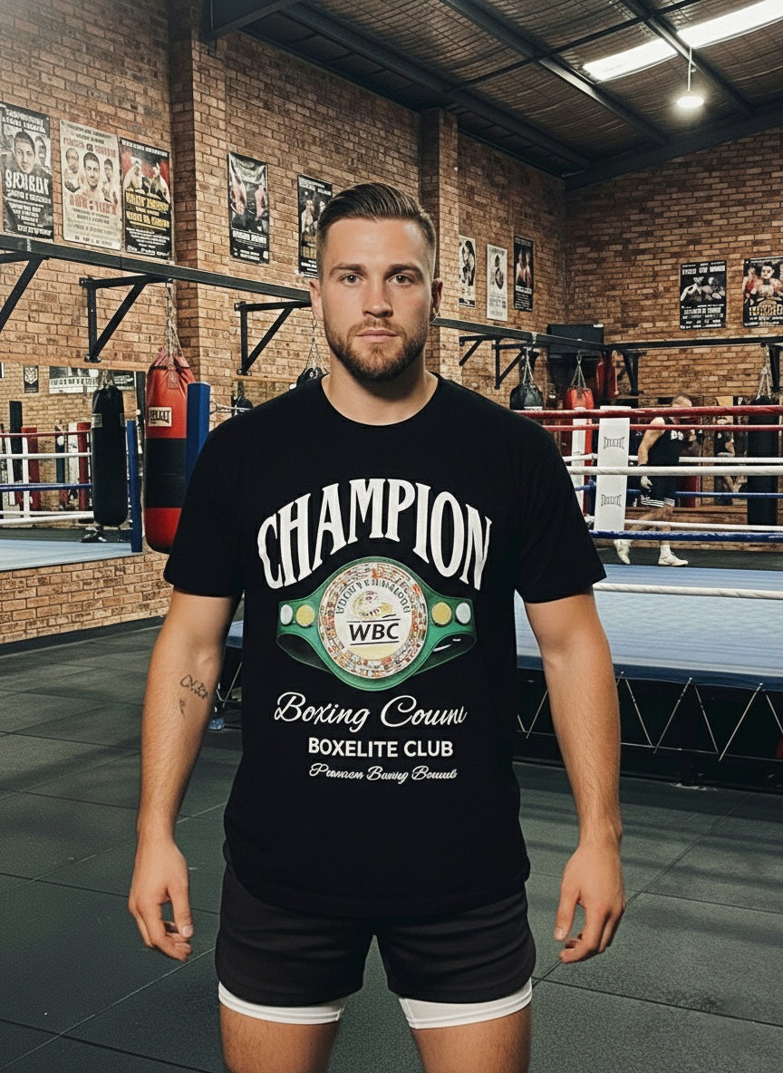 Box Elite Club WBC Belt T-shirt