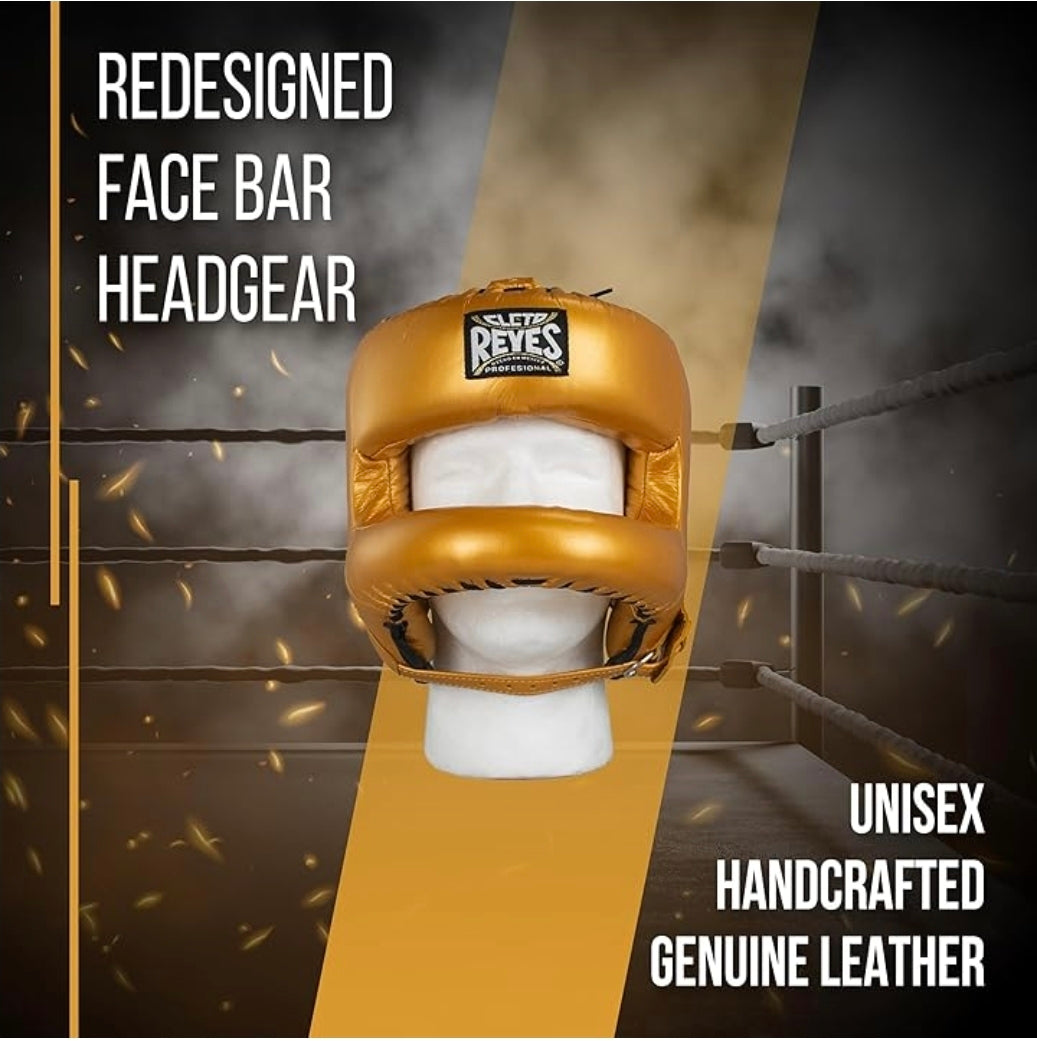 Cleto Reyes Redesigned Facebar Headgear (GOLD)