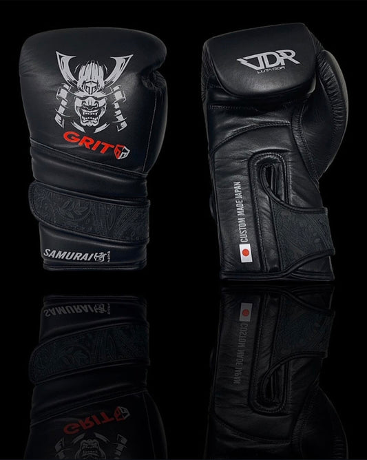 GRIT Samurai Boxing Gloves (Strap Type)